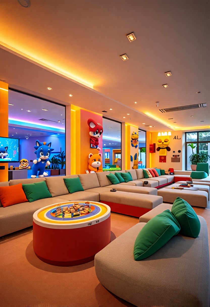 Stylish Game Room