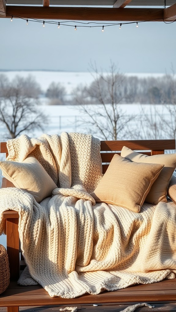 Blanket and Cushion Corner