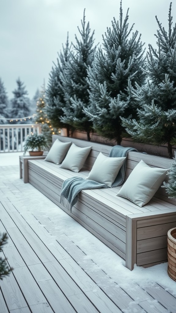 Built-in Benches with Storage