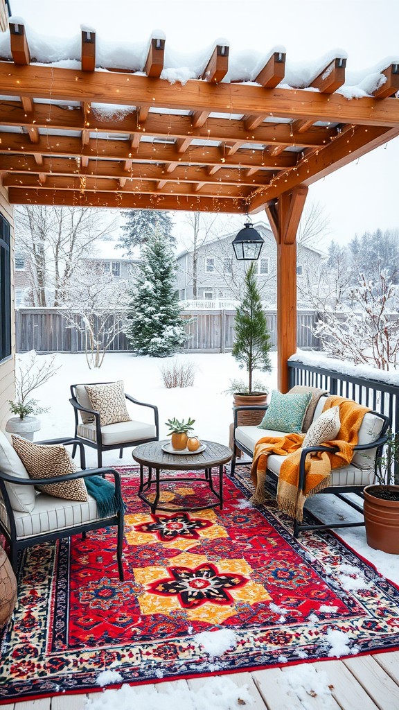 Colorful Outdoor rugs