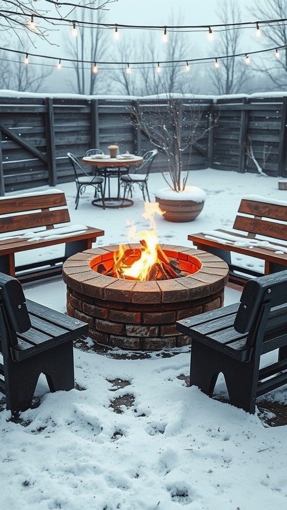 DIY Fire Pit from Salvaged Materials