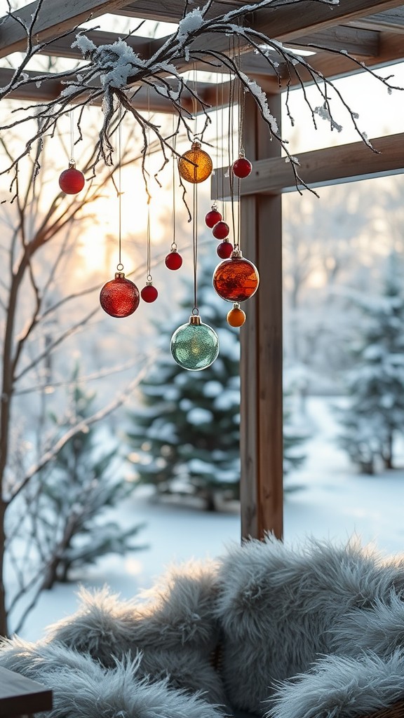 Hang Up Holiday Ornaments