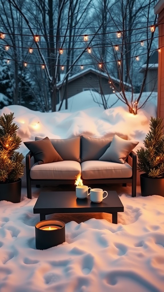 Heated Outdoor Furniture