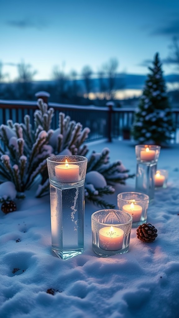 Ice Candle Holders