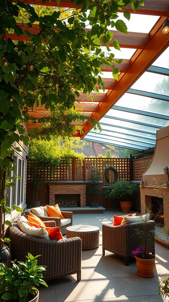 inspiring patio roof extension ideas