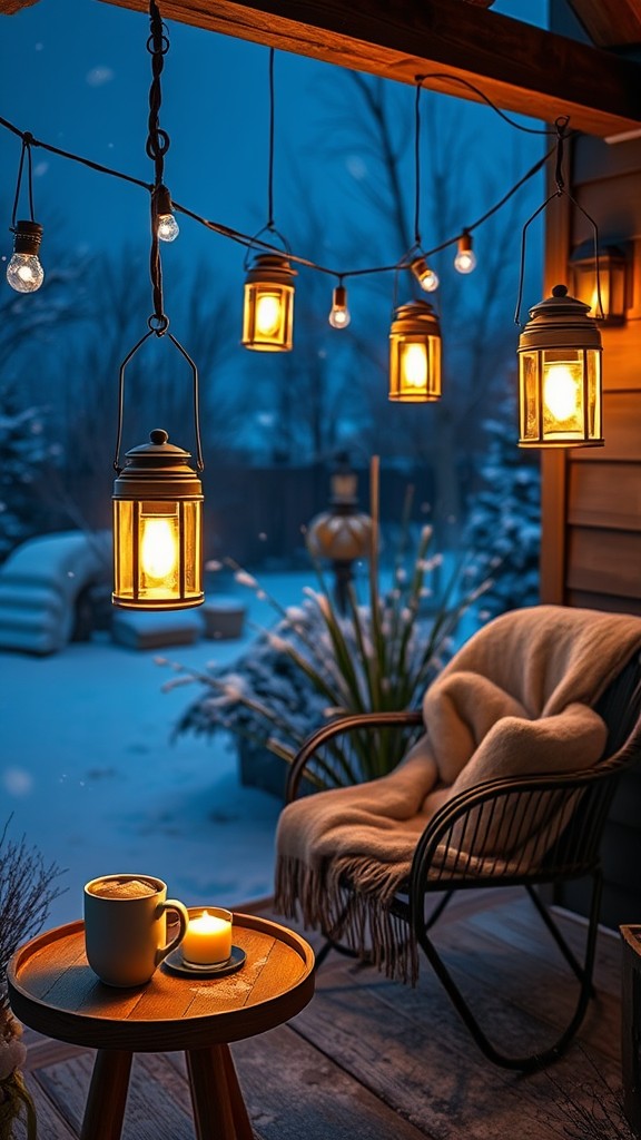 Lanterns for a Cozy Ambiance