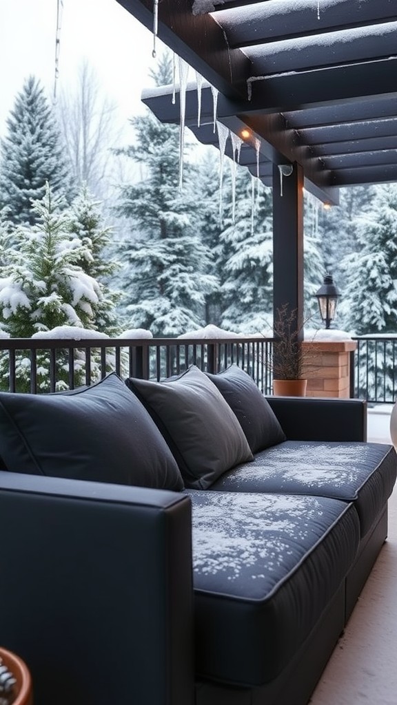 Outdoor Sofas with Waterproof Fabric