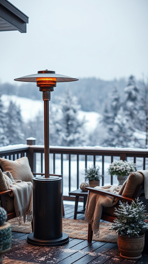 Use Patio Heaters with Wind Resistance