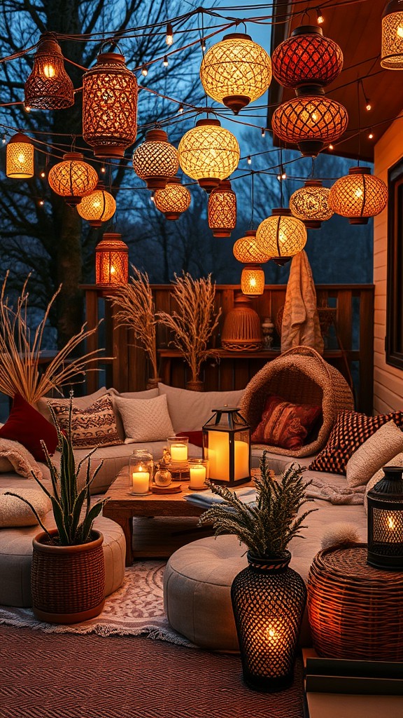 Utilize Lanterns for Warmth