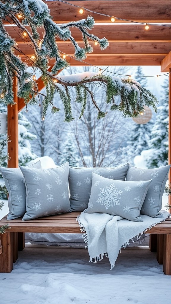 Winter-Themed Cushions