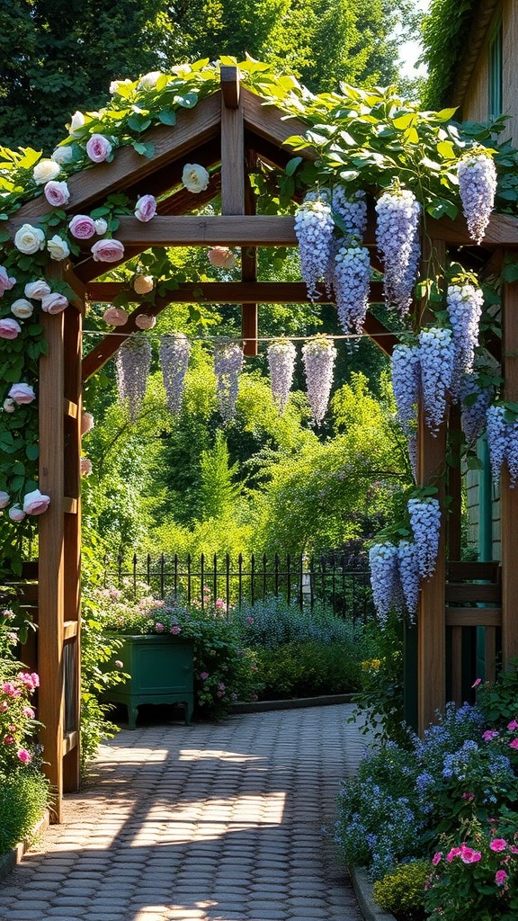 Add a Charming Arbour or Pergola