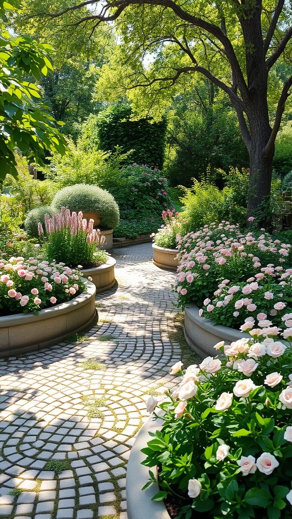 Choose Soft-Edged Borders for a Relaxed Feel