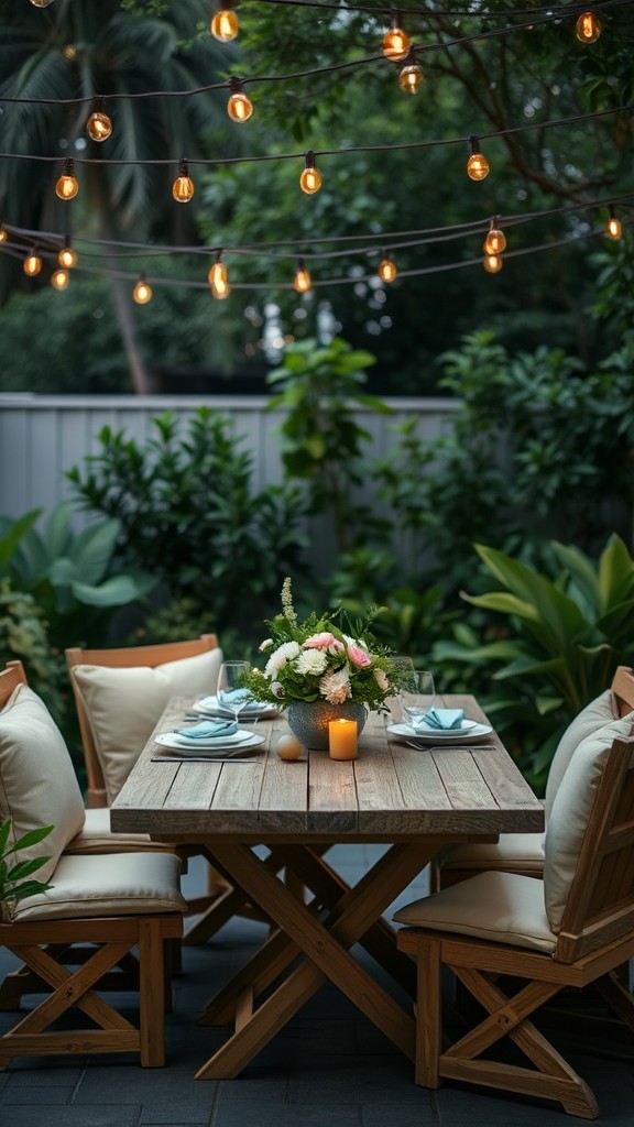 Create an Outdoor Dining Space