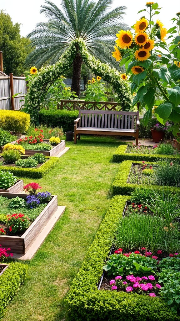 garden layout ideas to plan your perfect growing spac