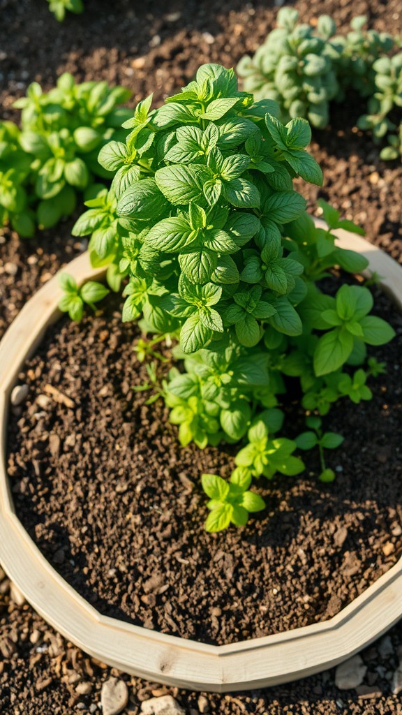 Herb Spiral Raised Garden Beds