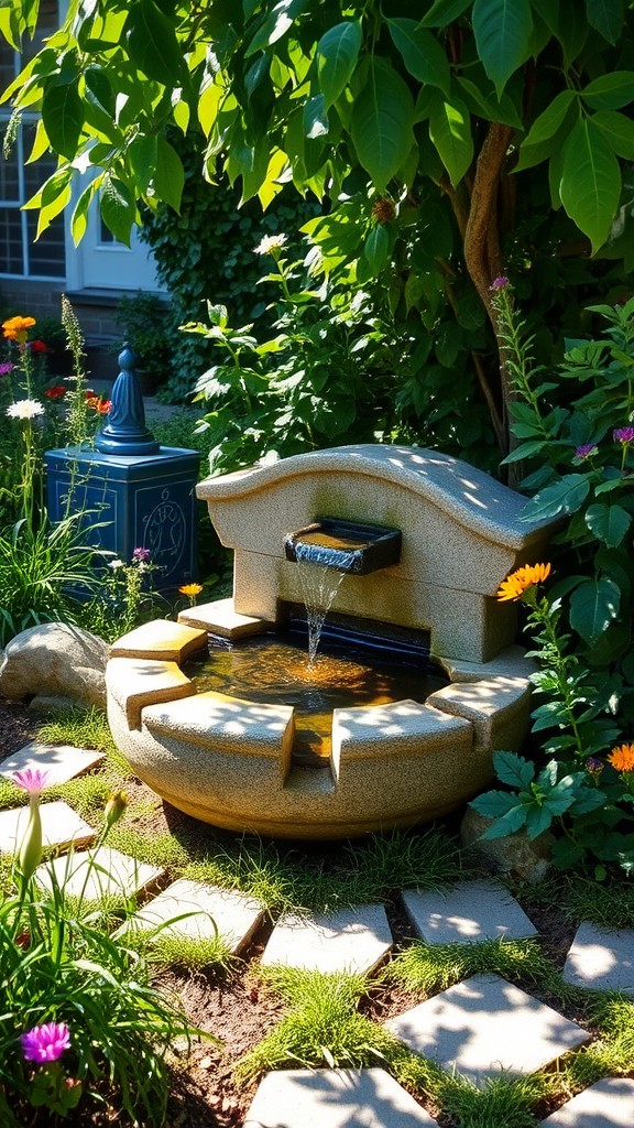 Install a Water Feature for Serenity