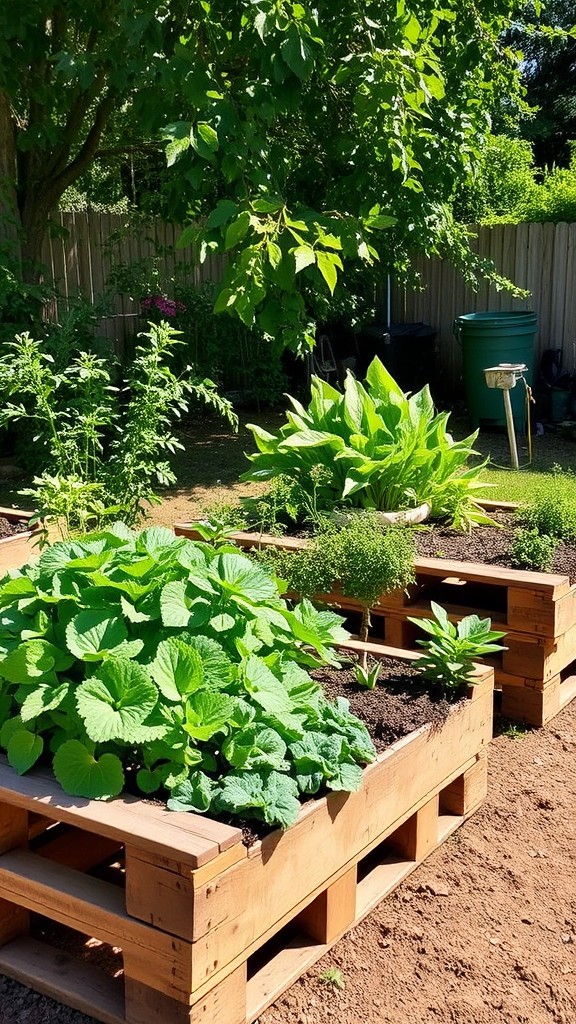 Pallet Raised Garden Beds