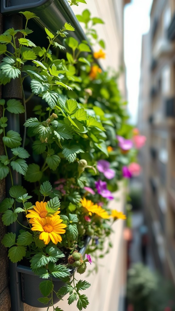 Rain Gutter Gardens