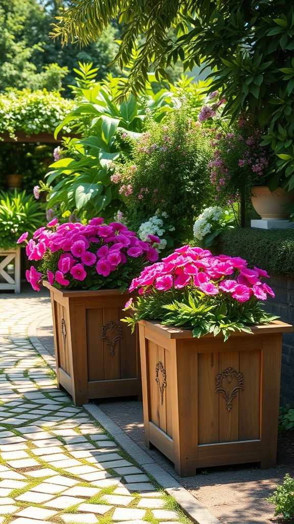 Utilize Handcrafted Garden Planters