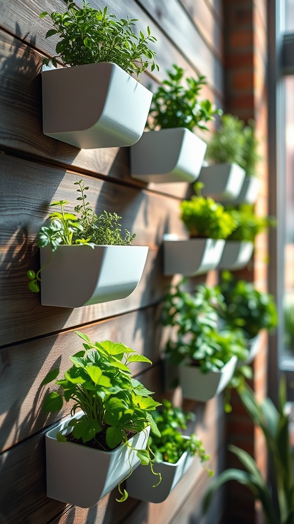 Wall-Mounted Planters