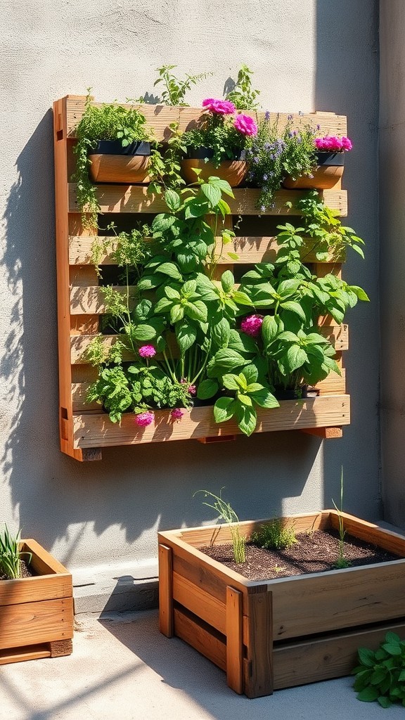 Wooden Pallet Gardens