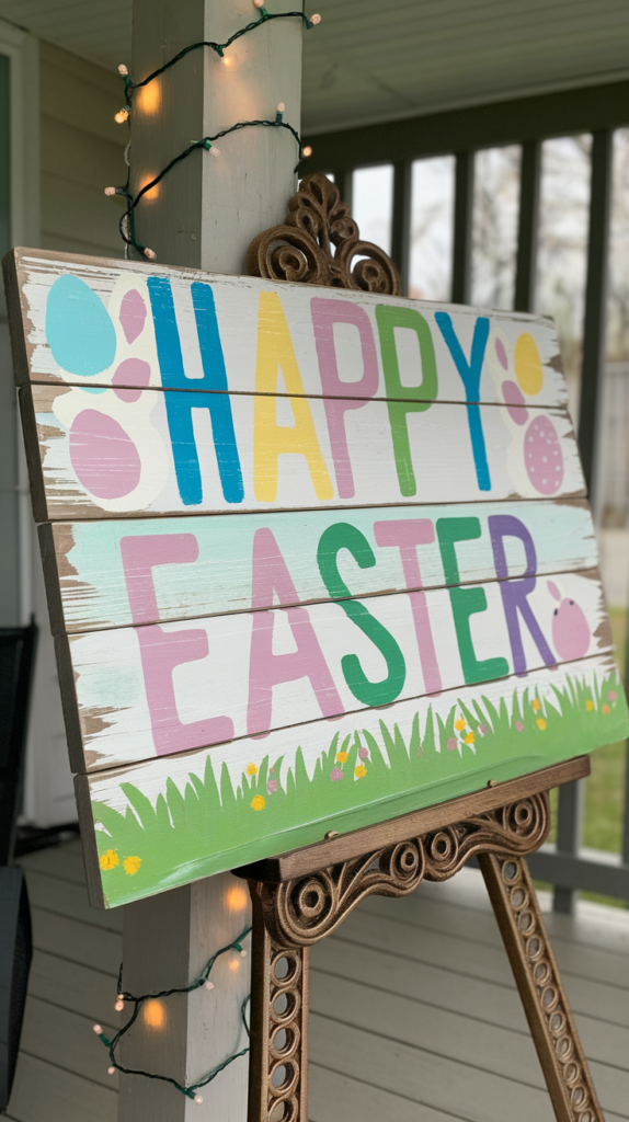 Festive Porch Signage