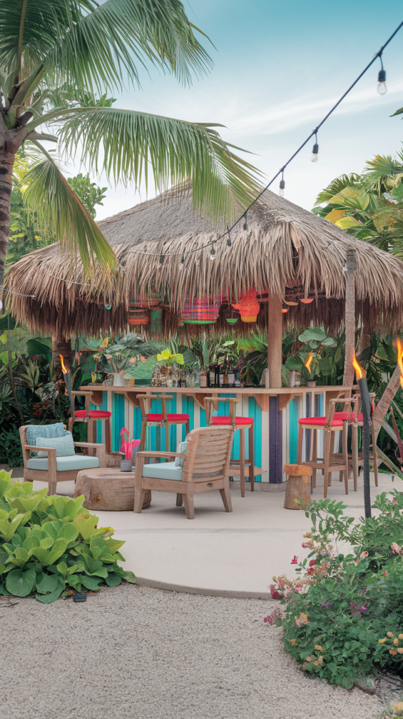 Set Up a Tiki Bar or Drink Station