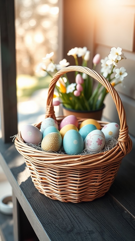 Basket of Easter Eggs