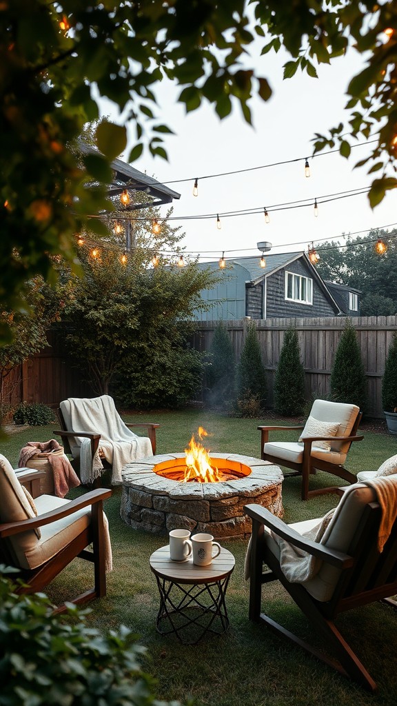 Cozy Fire Pit Area for Gatherings