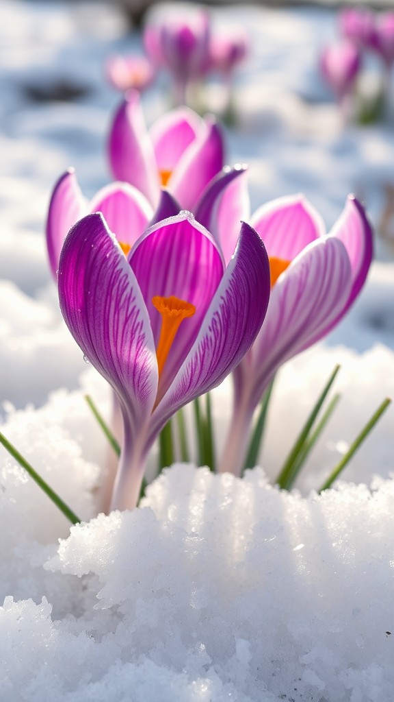 Crocus: First Flowers of the Season