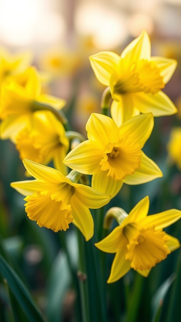 Daffodils: Cheerful Yellow Harbingers of Spring