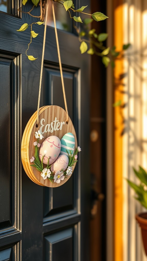 Easter-Themed Door Hanger