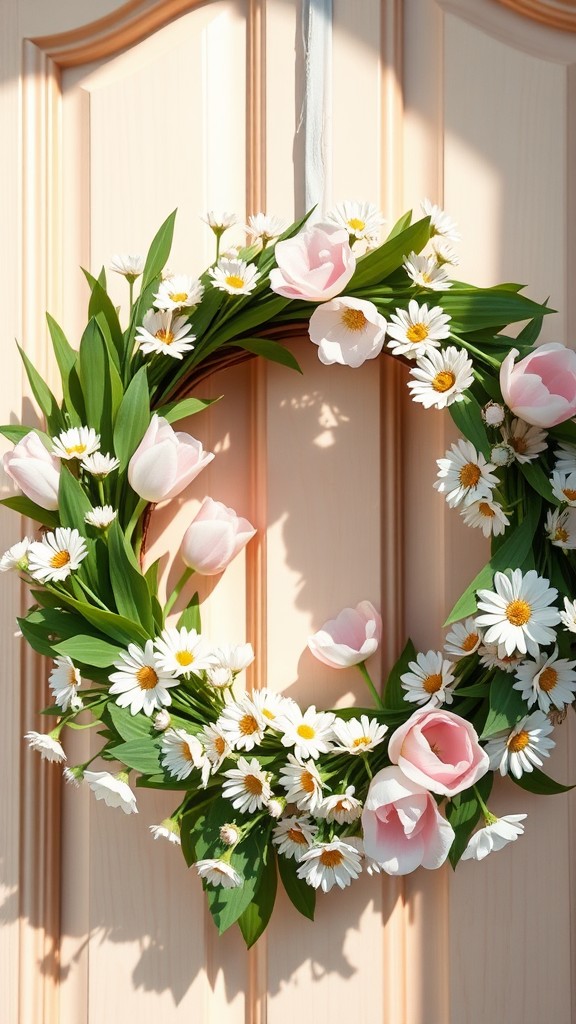 Floral Spring Wreath