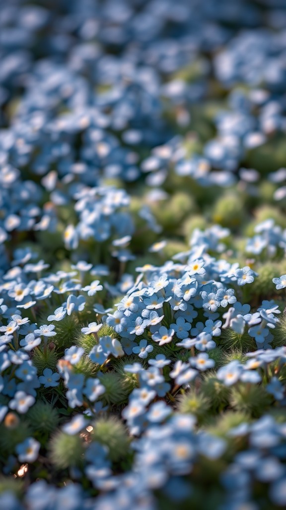 Forget-Me-Nots: Charming Blue Ground Cover