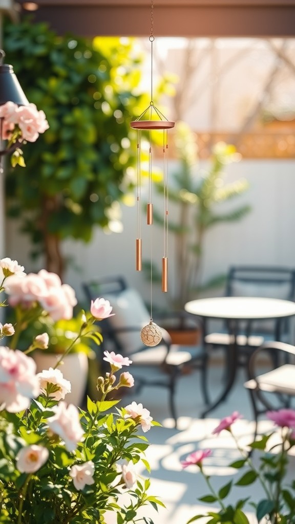 Hang a Wind Chime for Soothing Sounds