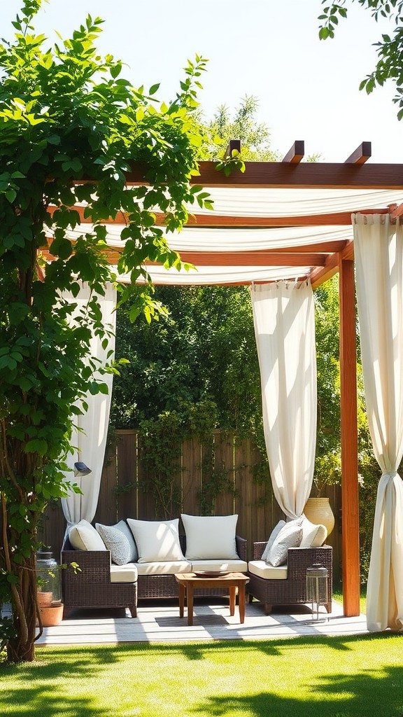 Pergola for Stylish Sunshade