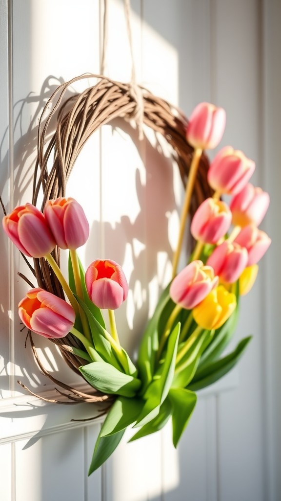 Tulip Wreath