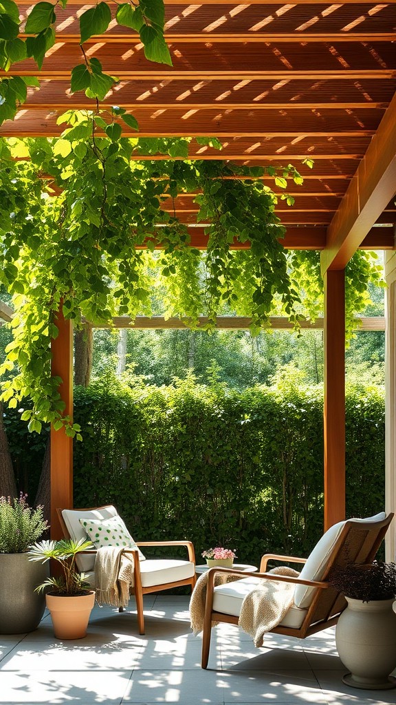 Use a Pergola for Shade