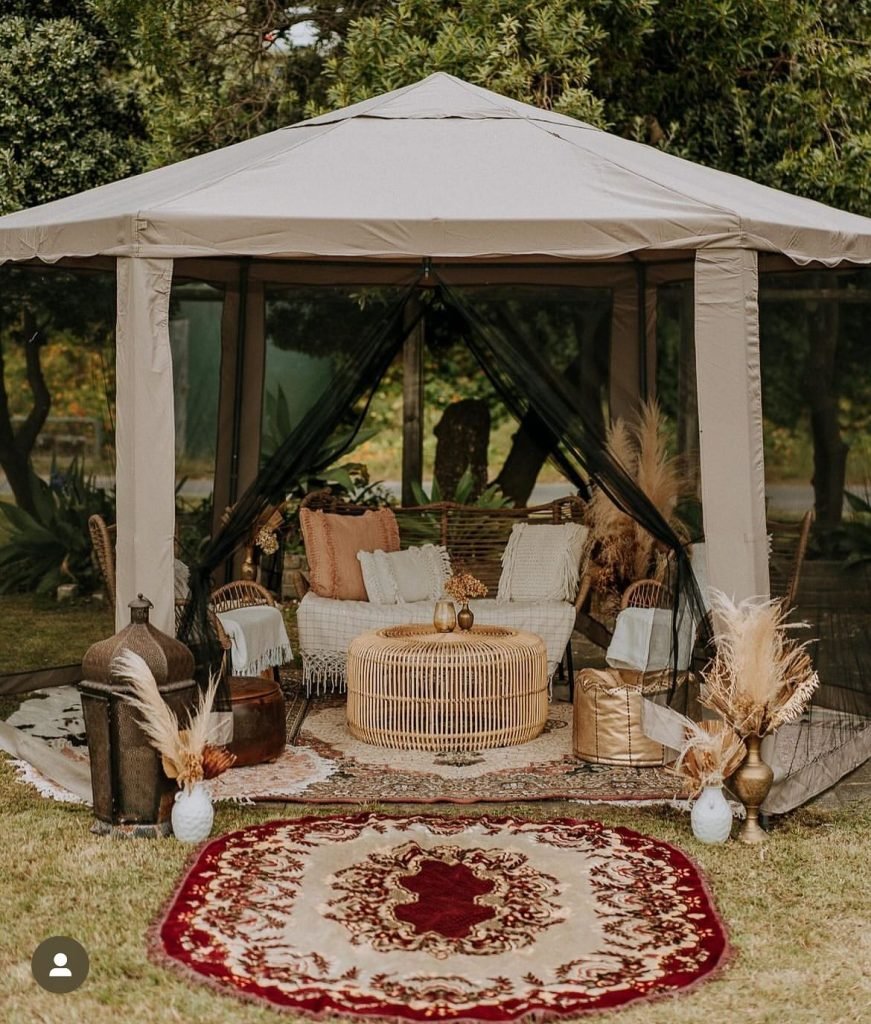 Bohemian Outdoor Retreat Space