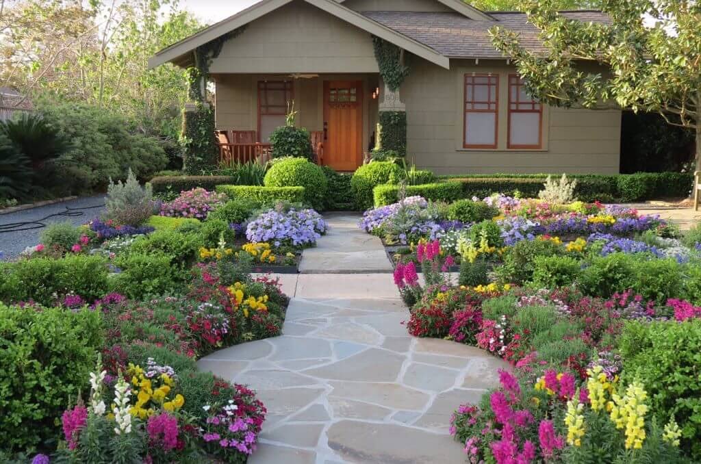 Charming Cottage Garden Entrance