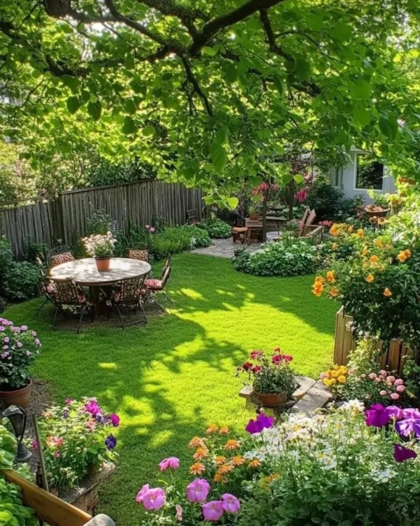 Charming Cottage Garden Layout