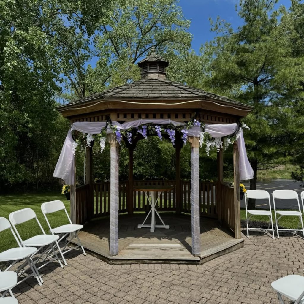 Charming Rustic Wedding Pavilion