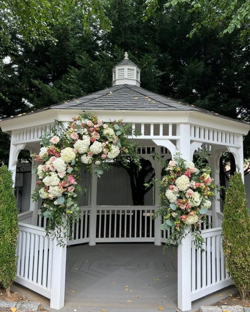 Classic Floral Wedding Arch