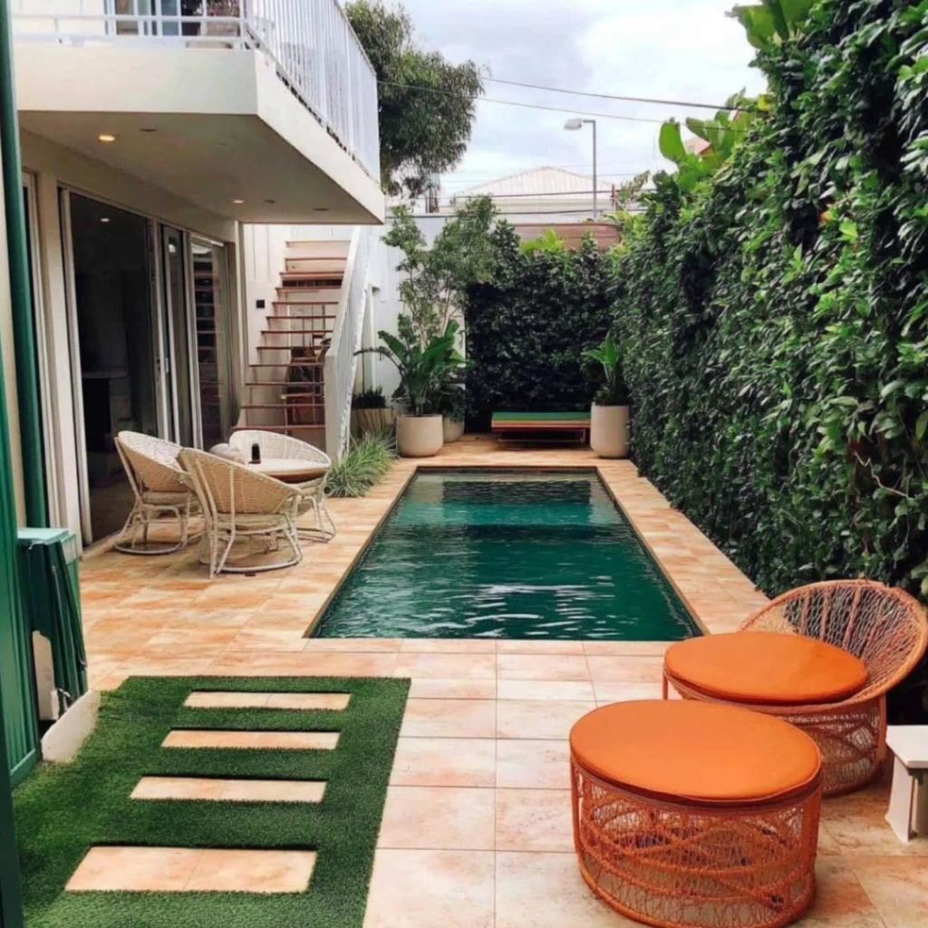 Compact Lap Pool Oasis