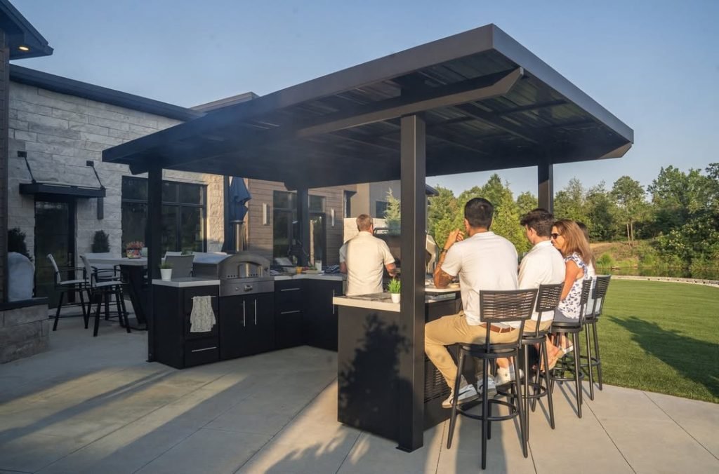 Contemporary Outdoor Gathering Space