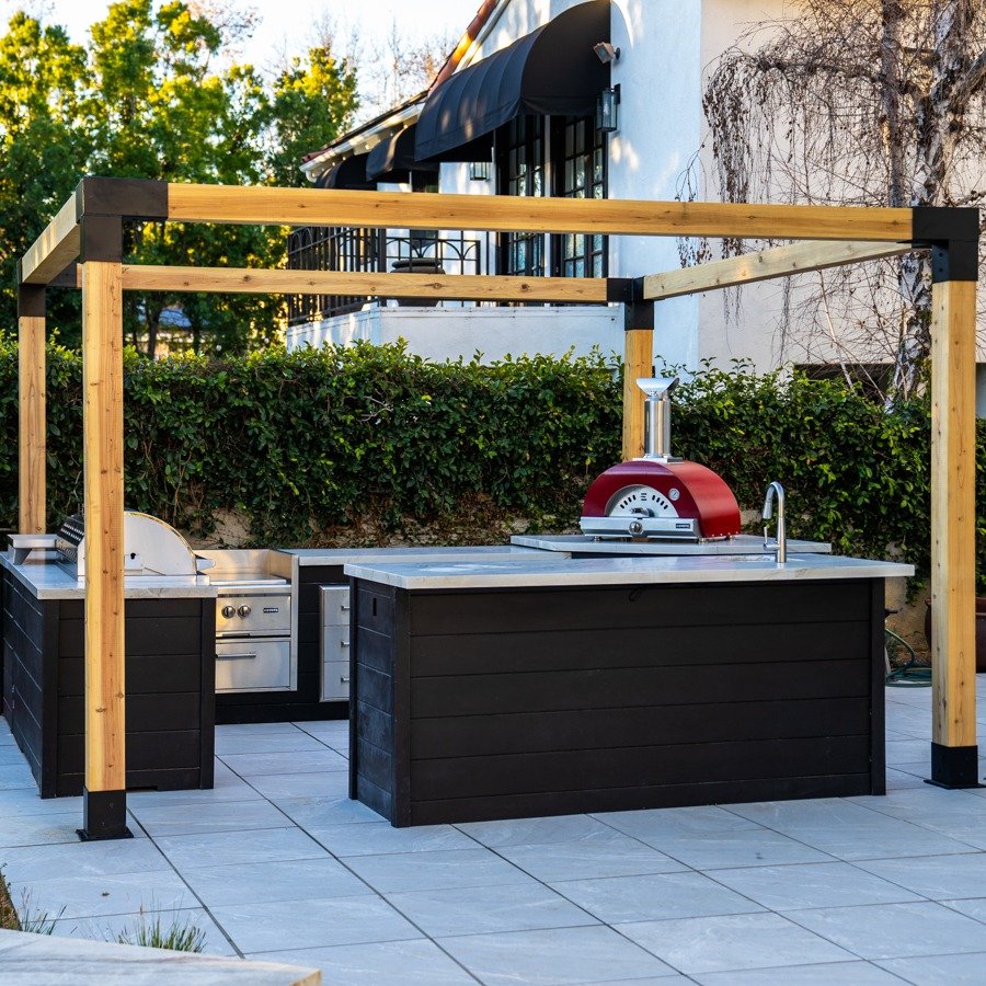 Contemporary Pizza Cooking Zone