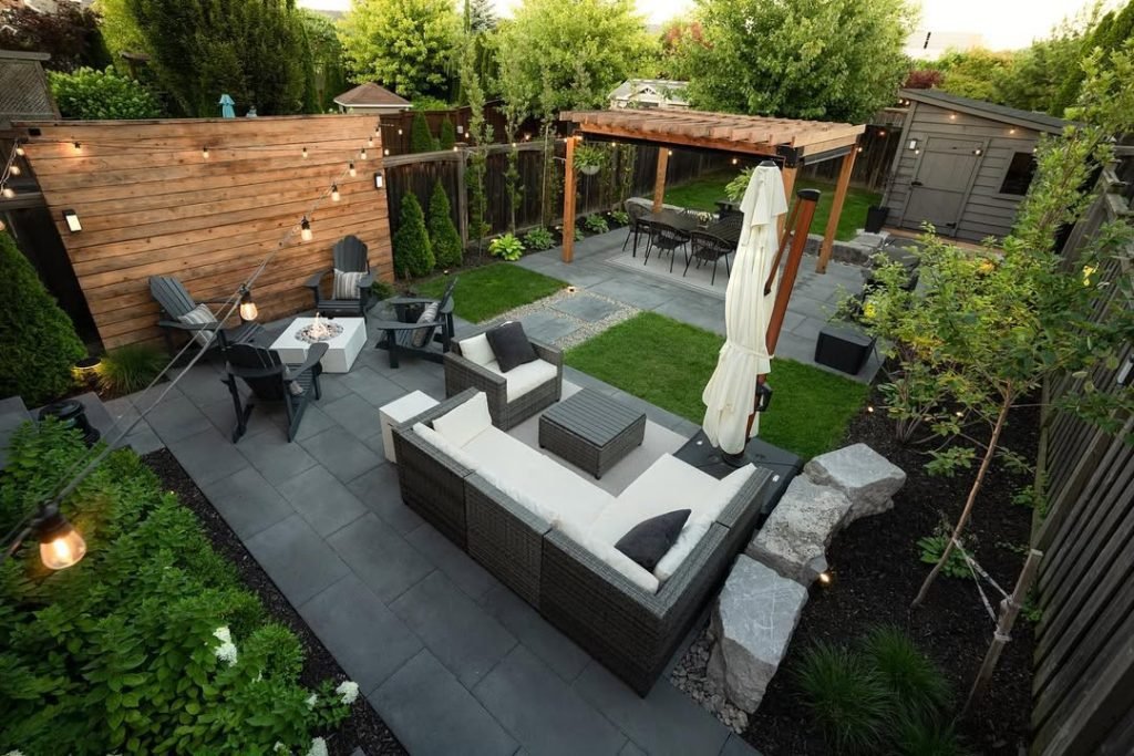 Defined Outdoor Spaces