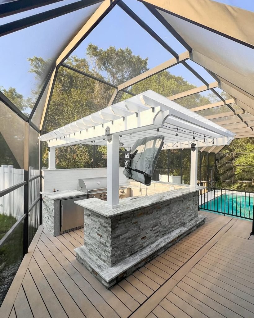 Elegance in Glass Kitchen