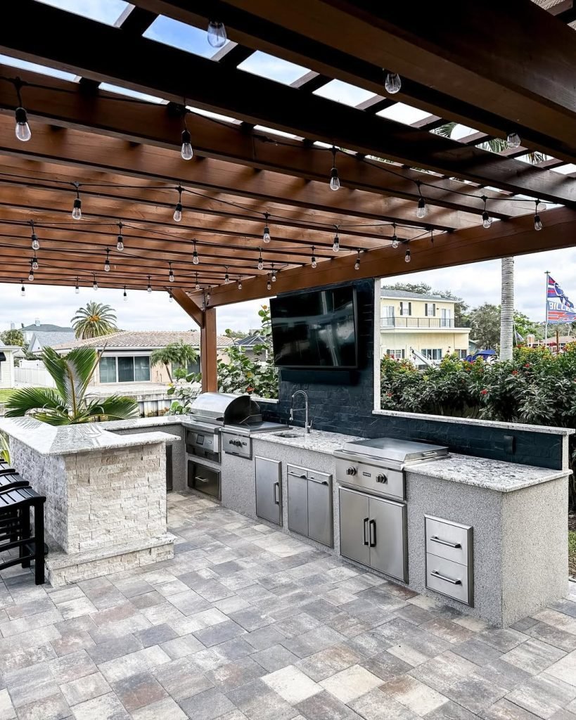Outdoor Culinary Oasis