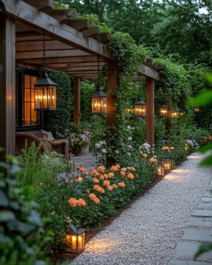 Rose Trellis Walkway